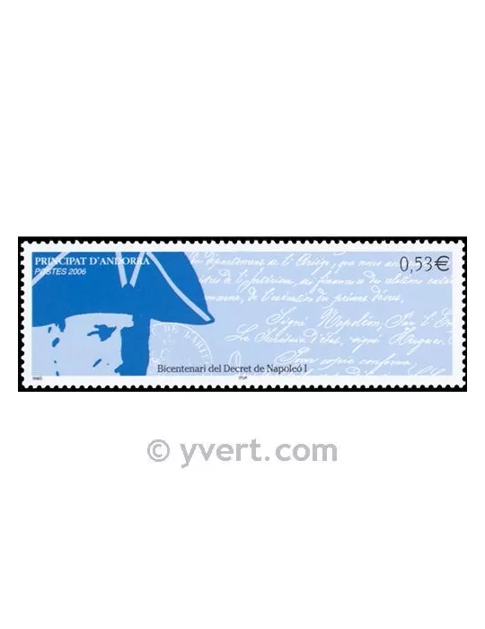 n° 625 -  Timbre Andorre Poste