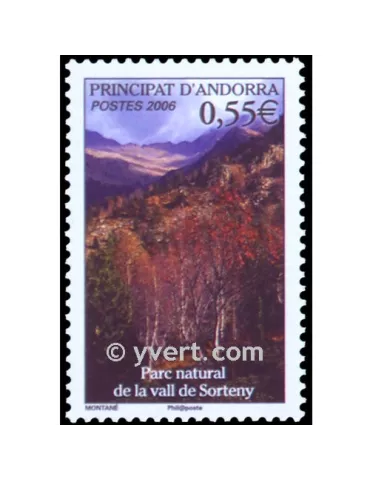 n° 628 -  Timbre Andorre Poste