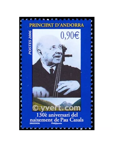 n° 629 -  Timbre Andorre Poste