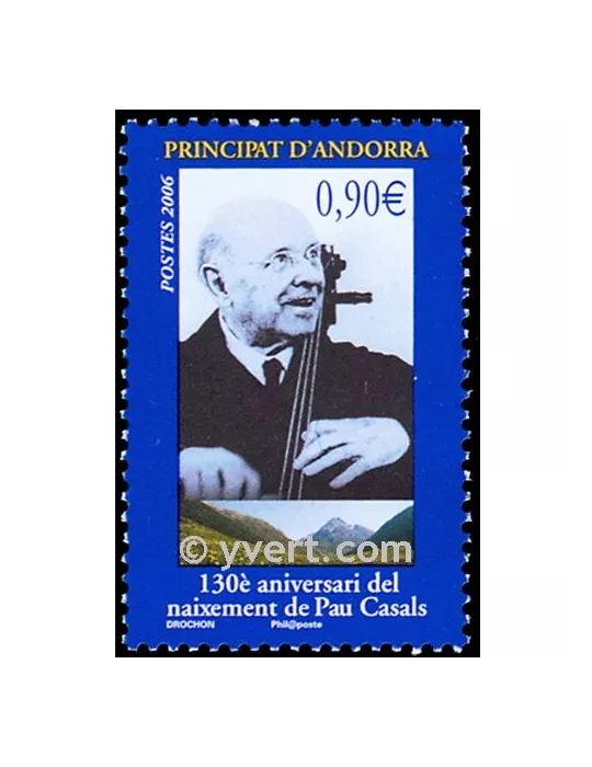 n° 629 -  Timbre Andorre Poste