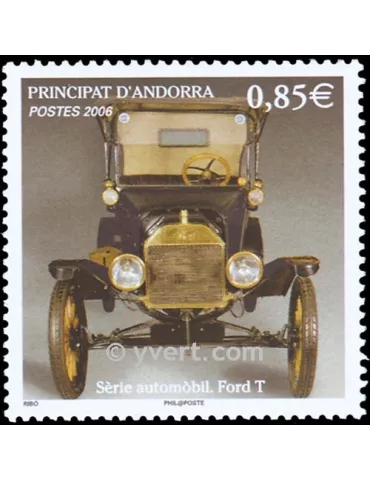 n° 630 -  Timbre Andorre Poste
