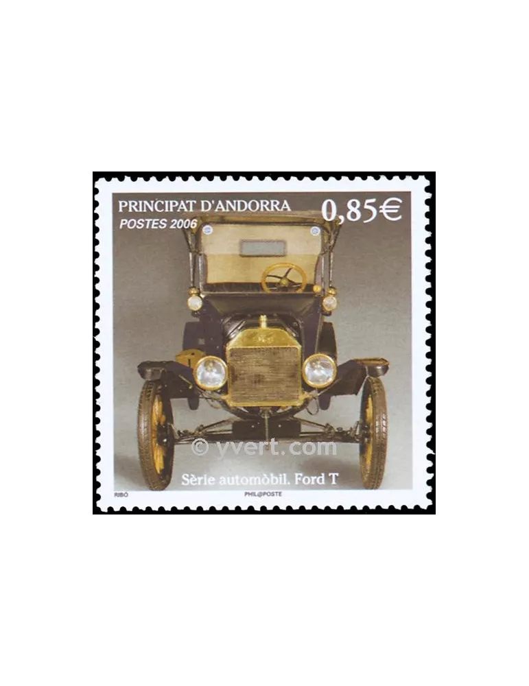 n° 630 -  Timbre Andorre Poste