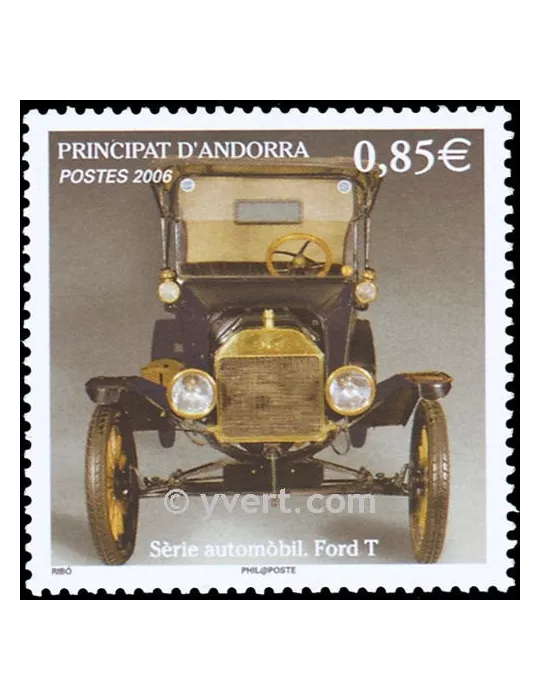 n° 630 -  Timbre Andorre Poste