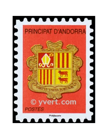 n° 638 -  Timbre Andorre Poste