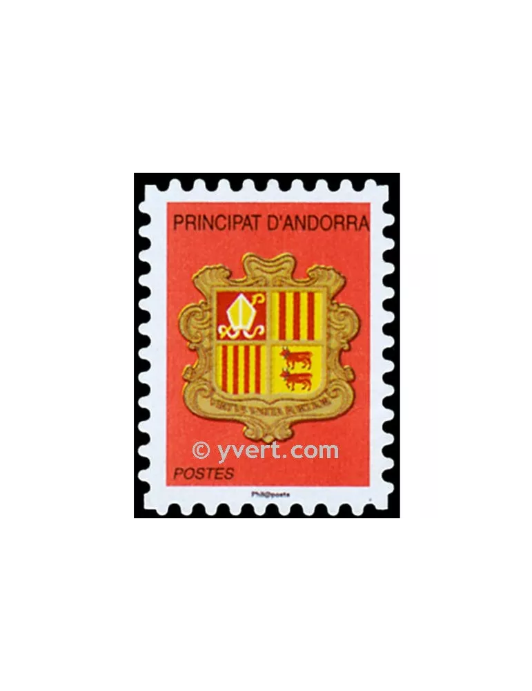 n° 638 -  Timbre Andorre Poste