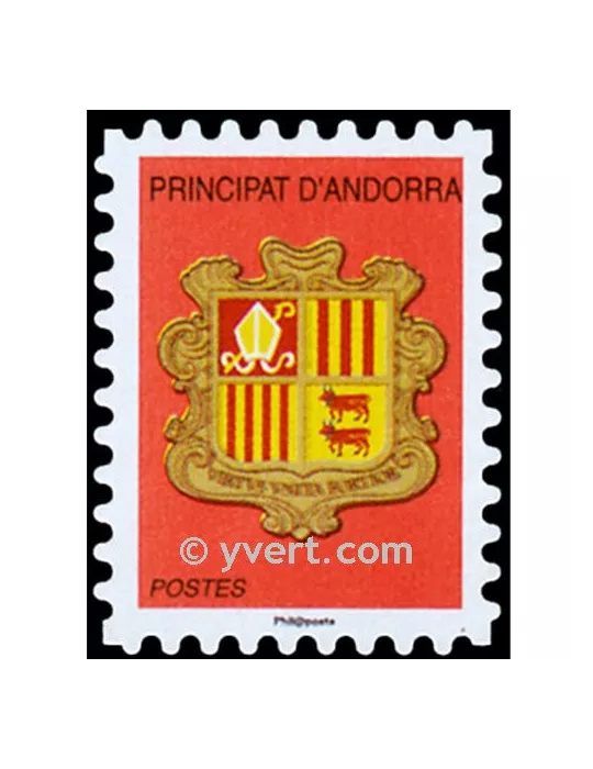 n° 638 -  Timbre Andorre Poste