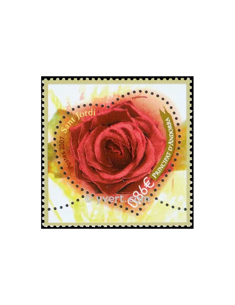 n° 639 -  Timbre Andorre Poste