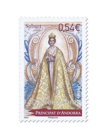 n° 641/642 -  Timbre Andorre Poste