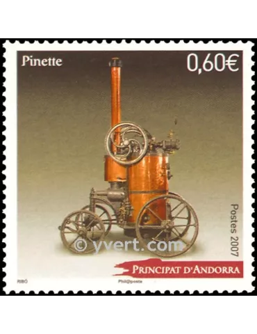 n° 643 -  Timbre Andorre Poste