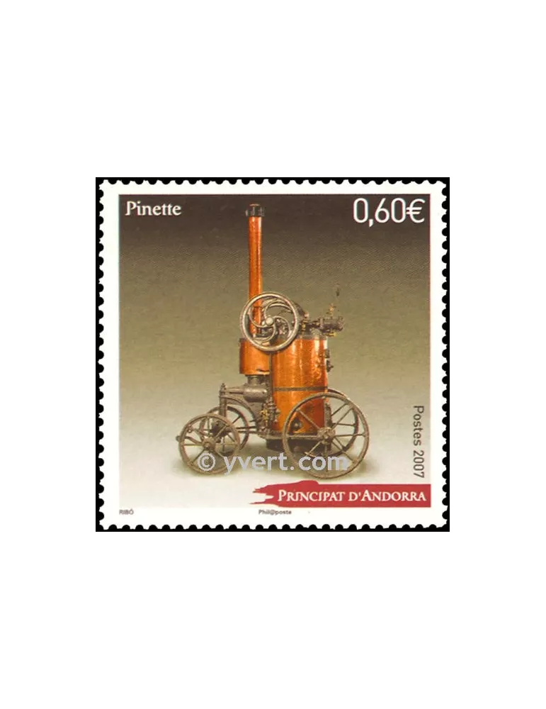 n° 643 -  Timbre Andorre Poste