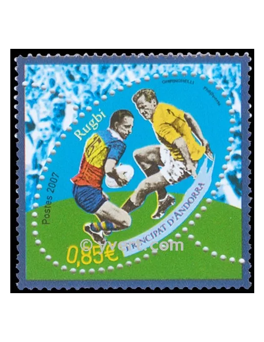 n° 644 -  Timbre Andorre Poste