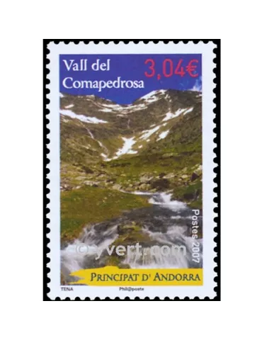 n° 645 -  Timbre Andorre Poste