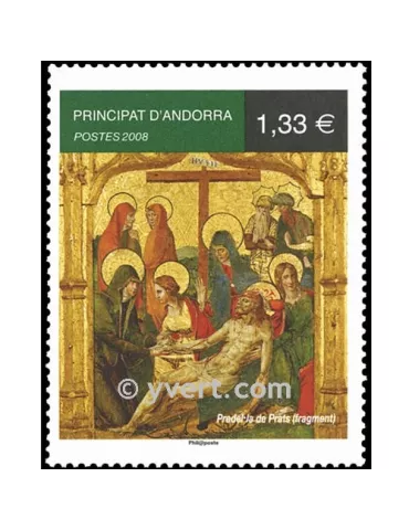 n° 653 -  Timbre Andorre Poste