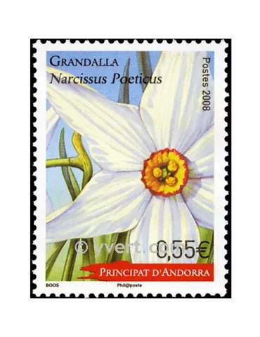 n° 656 -  Timbre Andorre Poste