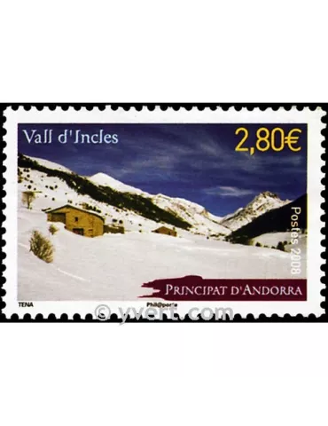 n° 657 -  Timbre Andorre Poste
