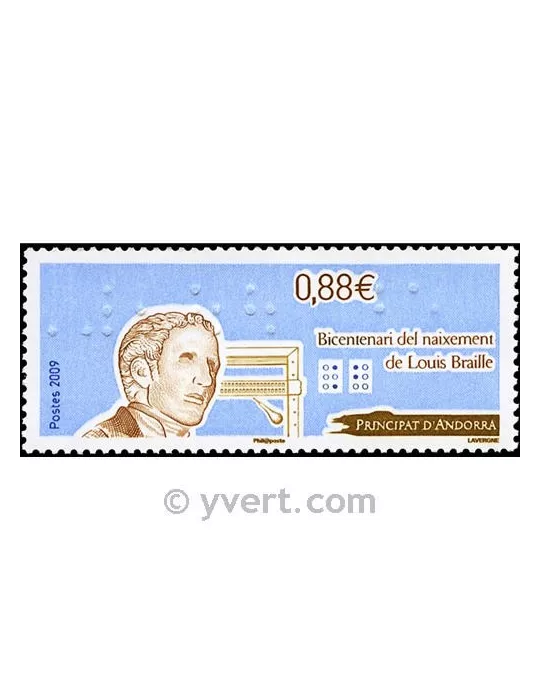 n° 666 -  Timbre Andorre Poste