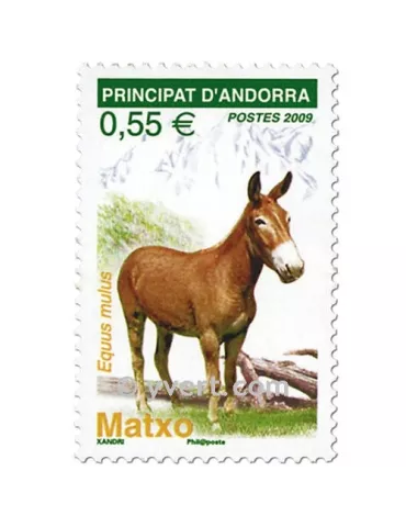 n° 667/668 -  Timbre Andorre Poste