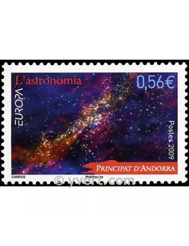 n° 673 -  Timbre Andorre Poste