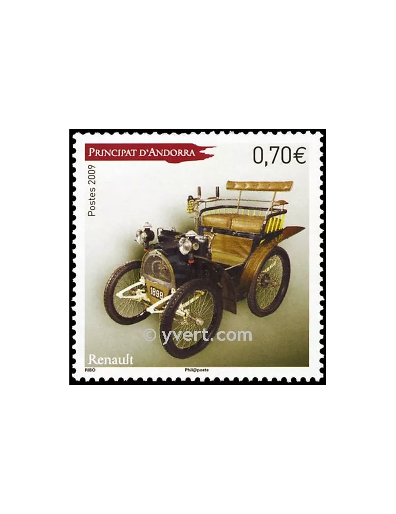 n° 674 -  Timbre Andorre Poste