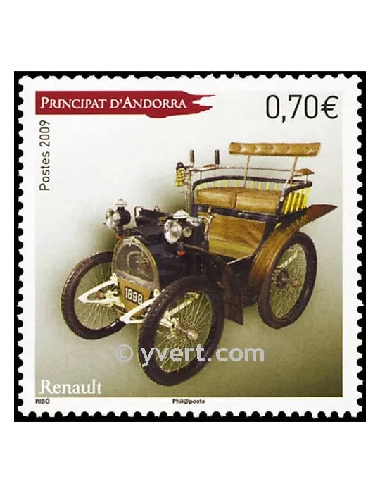 n° 674 -  Timbre Andorre Poste