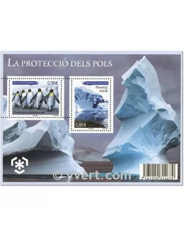 n° 2 -  Timbre Andorre Bloc et feuillets