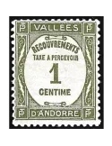 n° 16 -  Timbre Andorre Taxe
