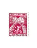 n° 42/45 -  Timbre Andorre Taxe