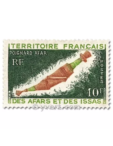 n° 357/360 -  Timbre Afars et Issas Poste