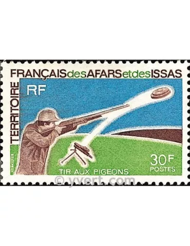 n° 361 -  Timbre Afars et Issas Poste