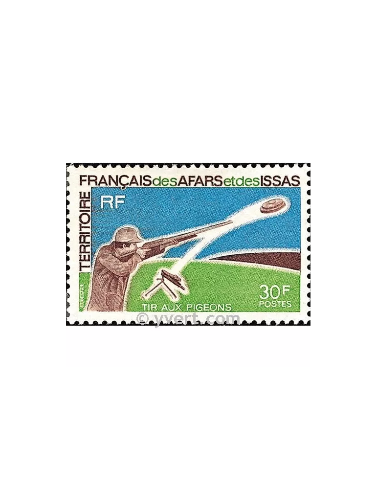 n° 361 -  Timbre Afars et Issas Poste