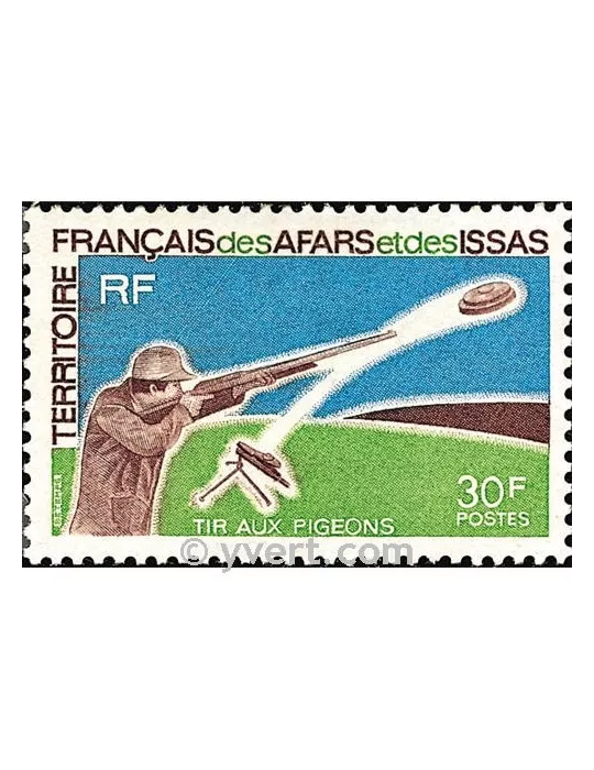 n° 361 -  Timbre Afars et Issas Poste