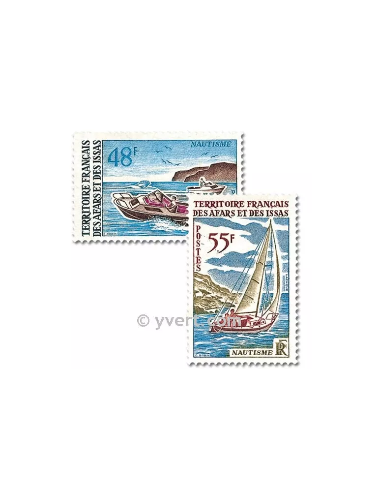 n° 363/364 -  Timbre Afars et Issas Poste