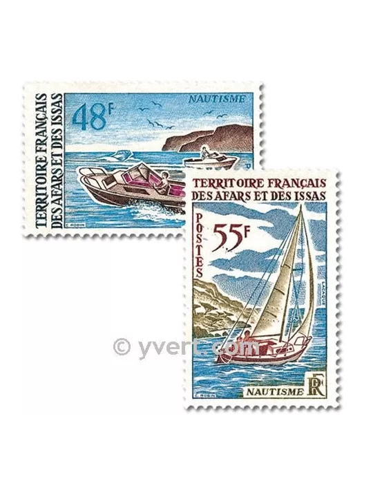 n° 363/364 -  Timbre Afars et Issas Poste