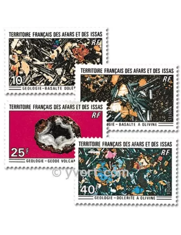 n° 368/371 -  Timbre Afars et Issas Poste
