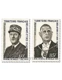 n° 375/376 -  Timbre Afars et Issas Poste