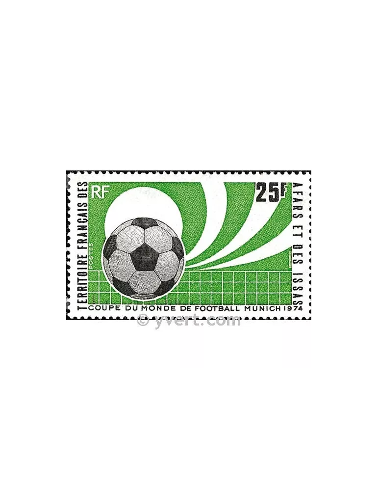 n° 387 -  Timbre Afars et Issas Poste