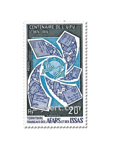 n° 388/389 -  Timbre Afars et Issas Poste
