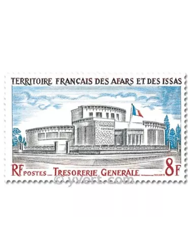 n° 395/396 -  Timbre Afars et Issas Poste