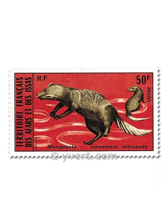 n° 397/399 -  Timbre Afars et Issas Poste