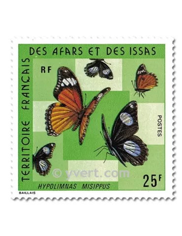 n° 404/405 -  Timbre Afars et Issas Poste