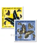n° 406/407 -  Timbre Afars et Issas Poste
