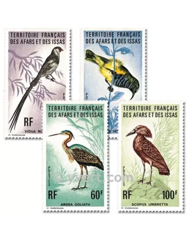 n° 410/413 -  Timbre Afars et Issas Poste