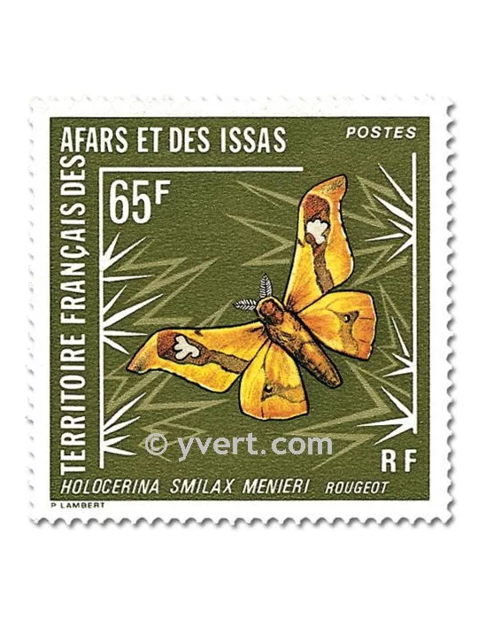 n° 420/421 -  Timbre Afars et Issas Poste