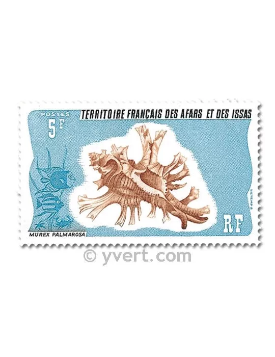 n° 422/427 -  Timbre Afars et Issas Poste