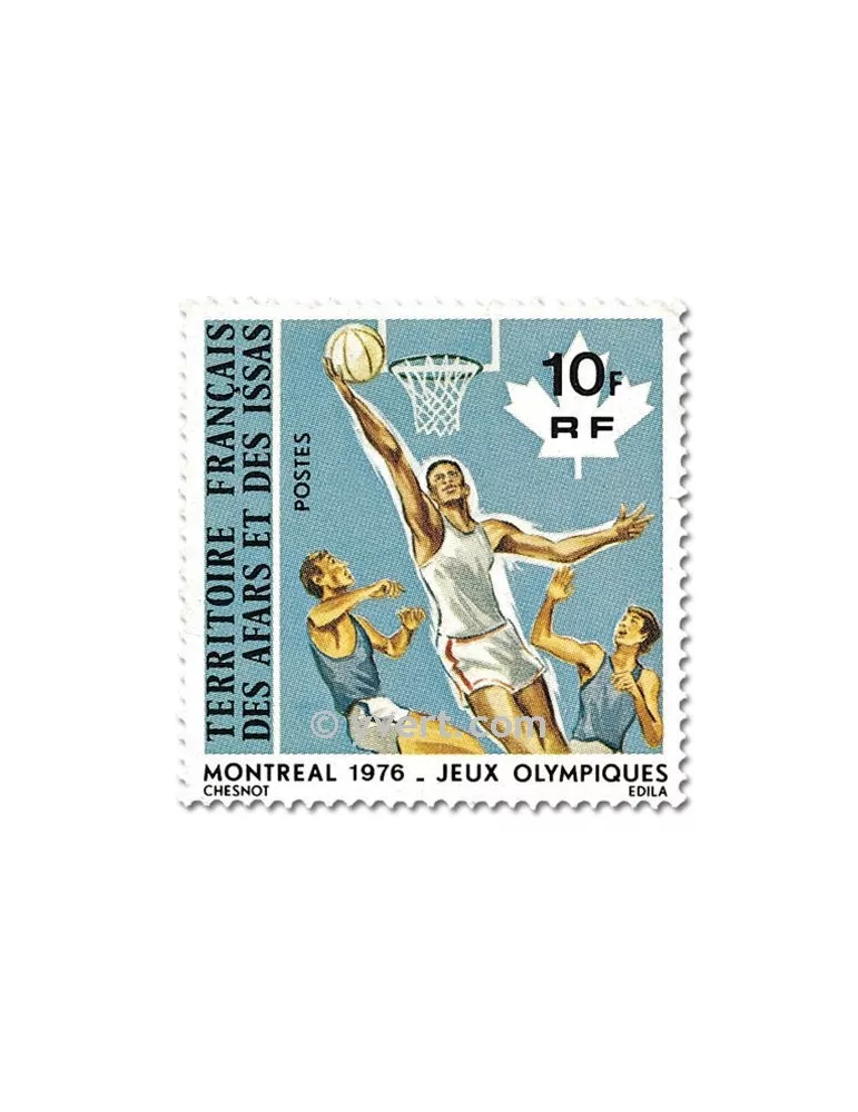 n° 431/434 -  Timbre Afars et Issas Poste