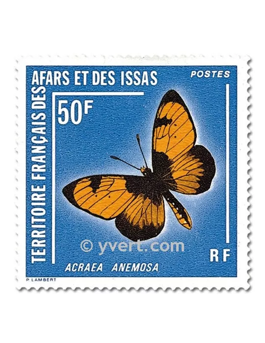n° 438/439 -  Timbre Afars et Issas Poste