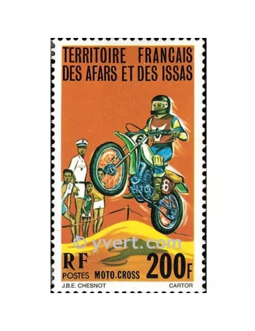 n° 440 -  Timbre Afars et Issas Poste