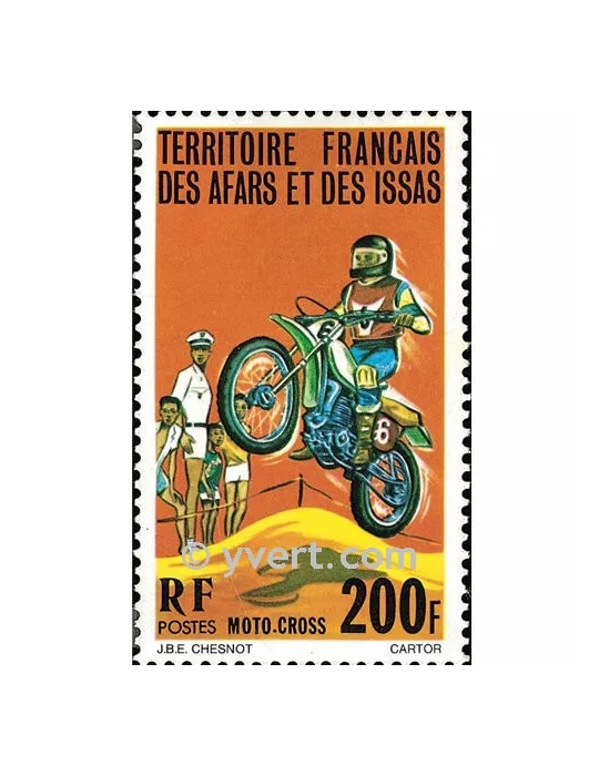 n° 440 -  Timbre Afars et Issas Poste