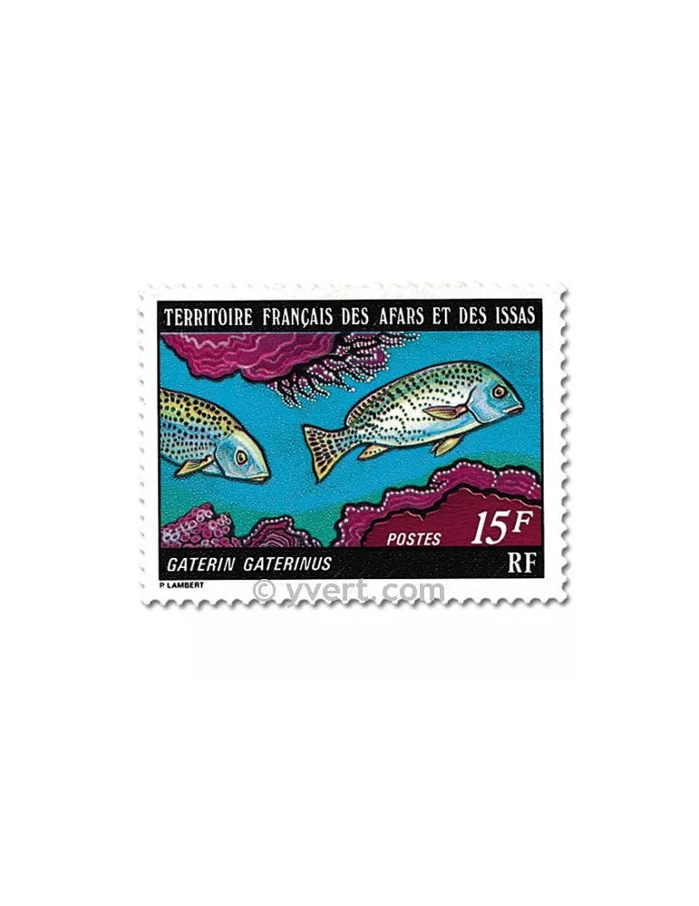 n° 441/442 -  Timbre Afars et Issas Poste