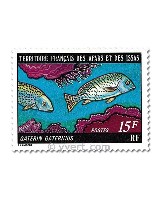 n° 441/442 -  Timbre Afars et Issas Poste